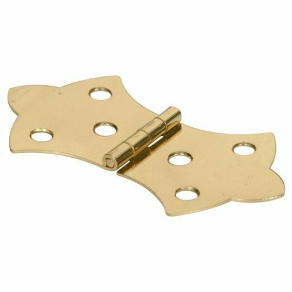 Hillman 1-11/16 SOLID BRASS DECORATIVE HINGE 851198